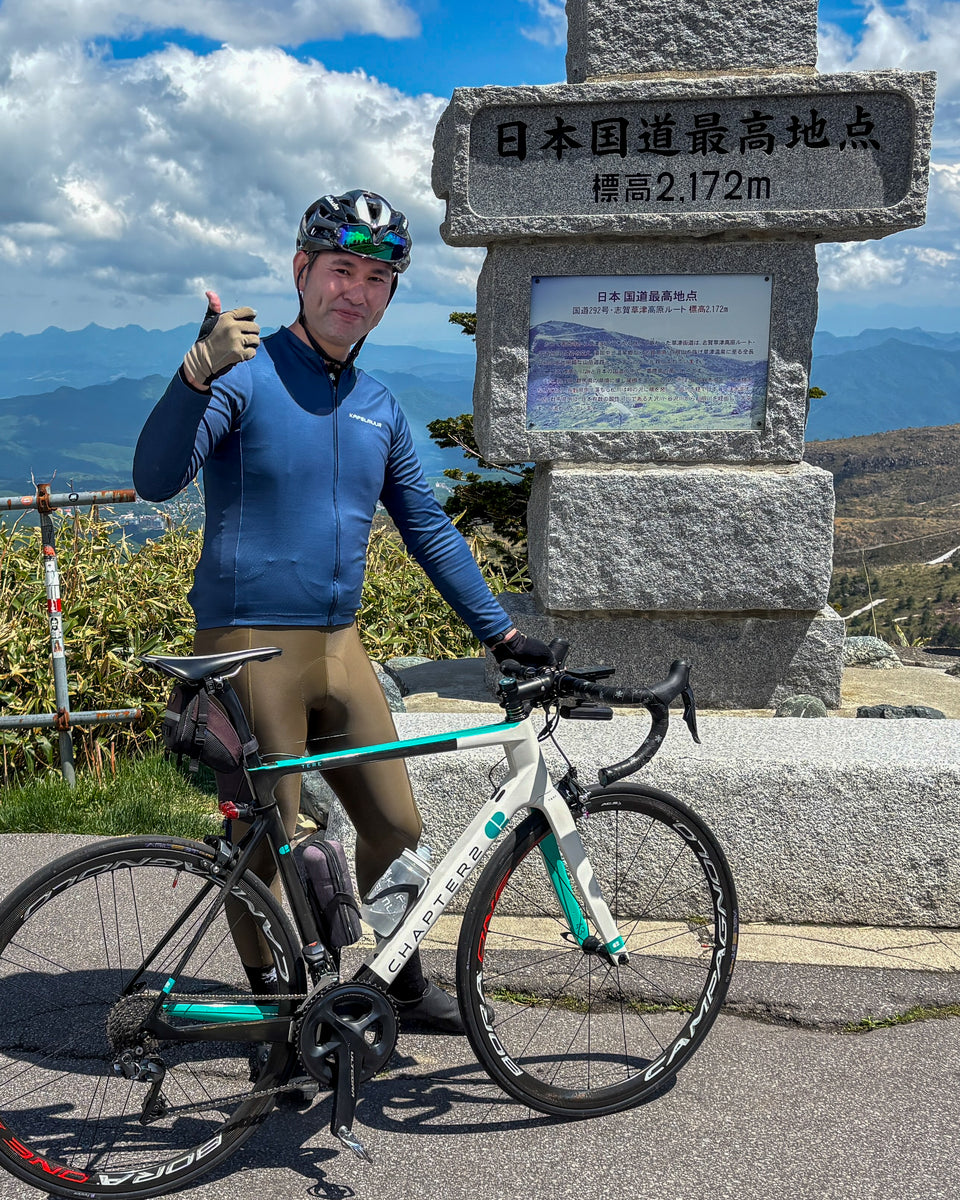 KAPELMUUR SNAP】寒暖差10℃！渋峠ライドの実践コーデ紹介