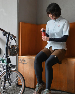 【REVIEW】街にも馴染む、軽やかな一枚。Ladies ナイロンストレッチショートパンツ
