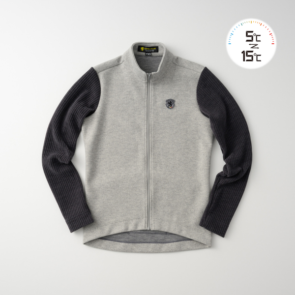 ハイブリッドニットジャケット