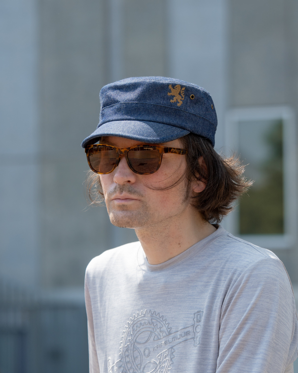 ダンガリーワークキャップ