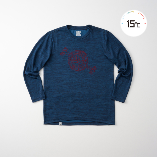 Long-sleeve dry fit T-shirt Crankset