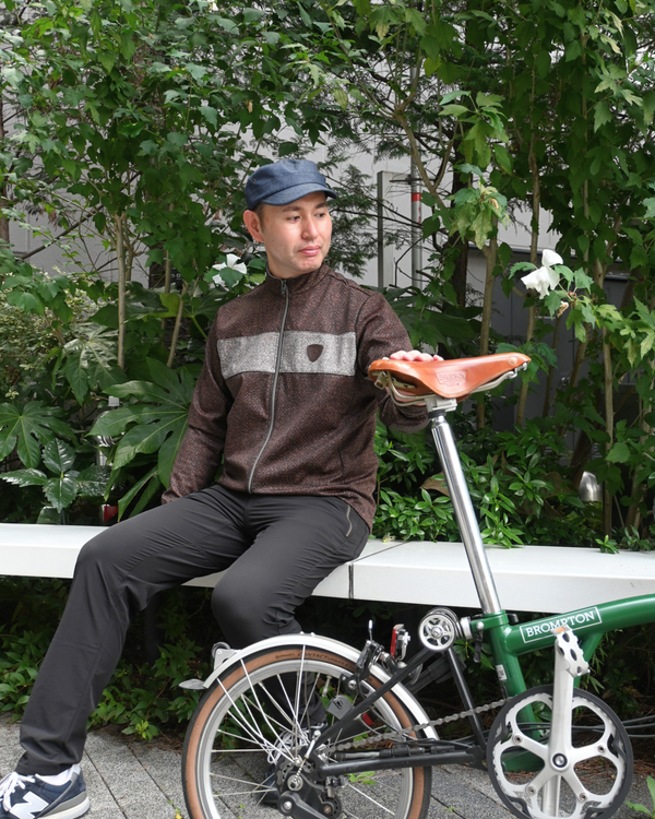 Windproof jacket with Viscotecs print