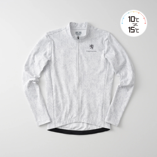 ウォームジャージ　フェードヘリンボーン