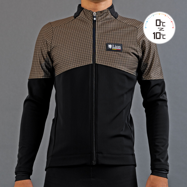 防風ジャケット　千鳥格子