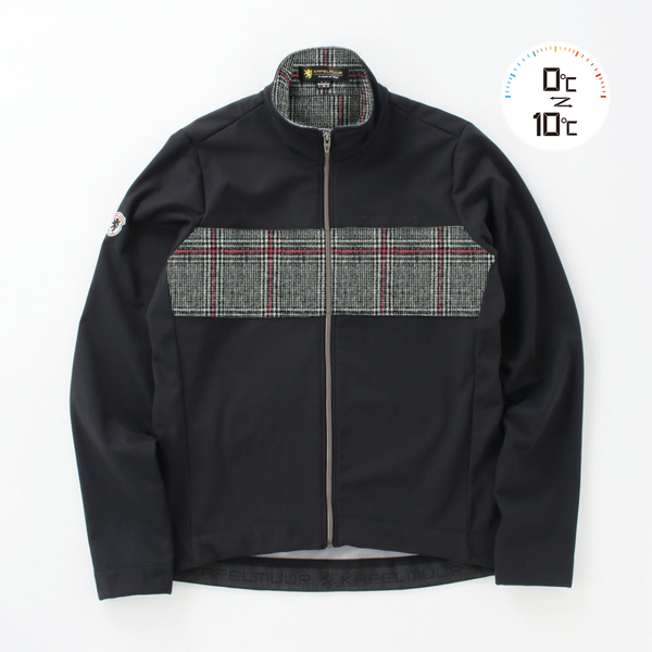 防風切替ジャケット　リバーチェック