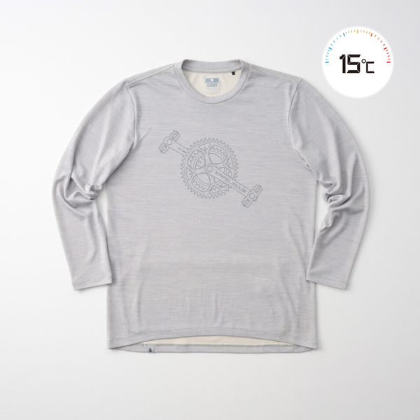 Long-sleeve dry fit T-shirt Crankset