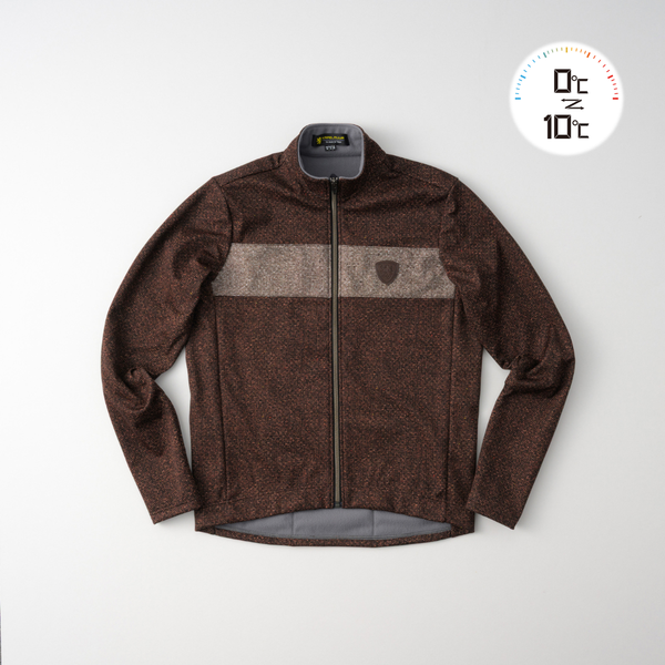 Windproof jacket with Viscotecs print