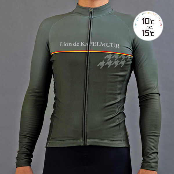 ライトウォームジャージ　千鳥チップ