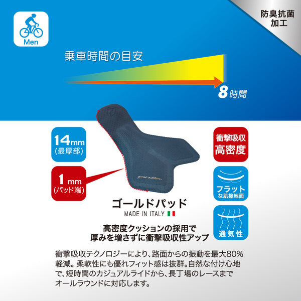 Bib Tights Crossover Gold Pad