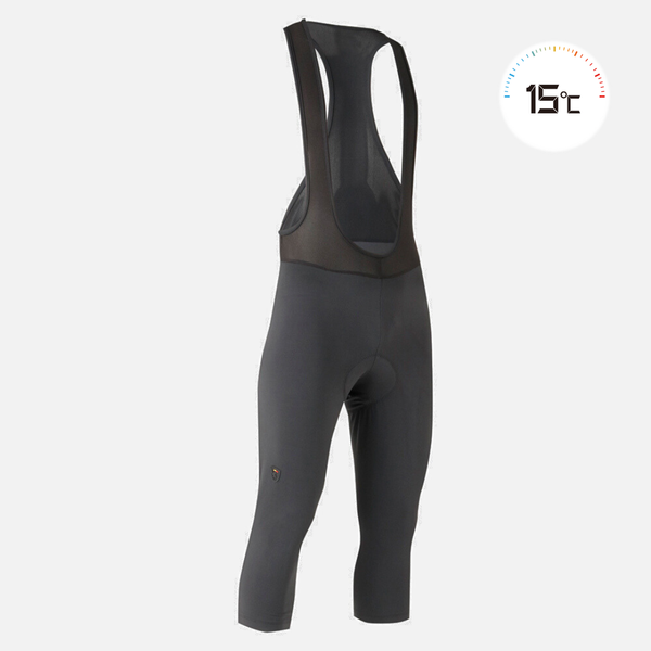 ライトウォームビブニッカー　ブラック　スタンダードパッド