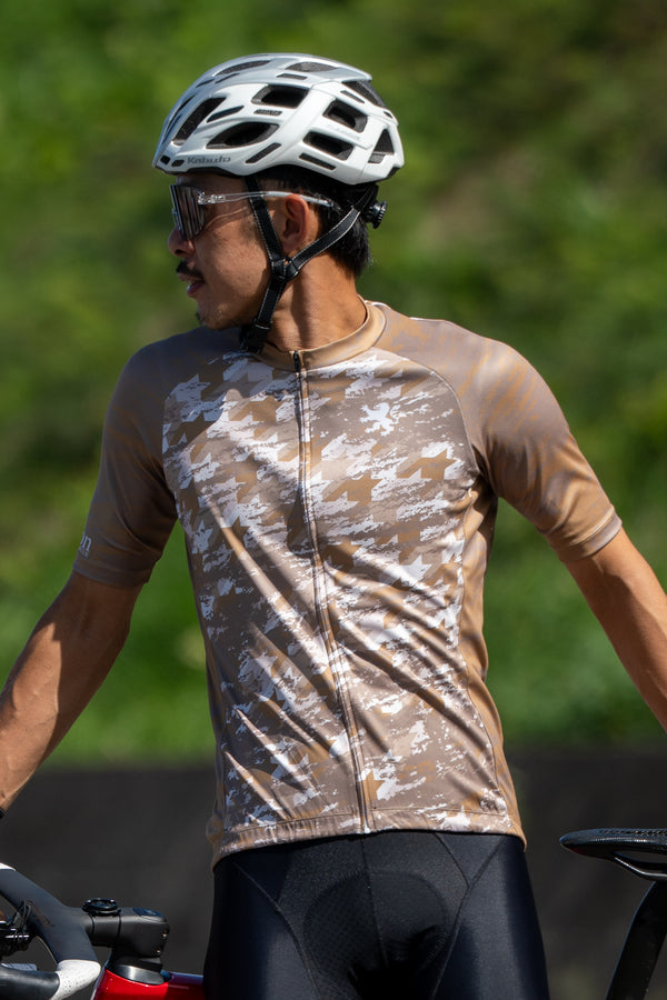 グランジ千鳥プリントジャージ