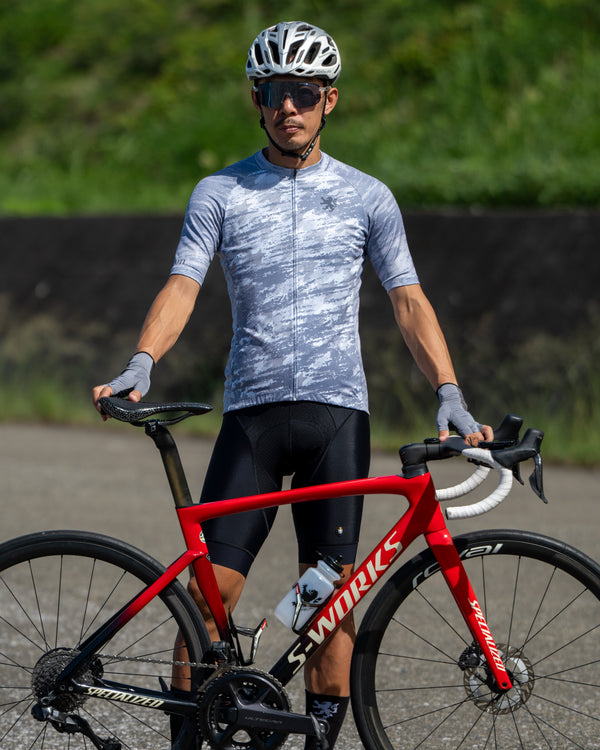 グランジ千鳥プリントジャージ