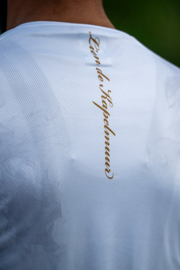 プリント半袖ジャージ　フュメ