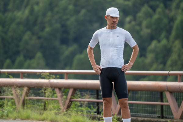 プリント半袖ジャージ ドット千鳥