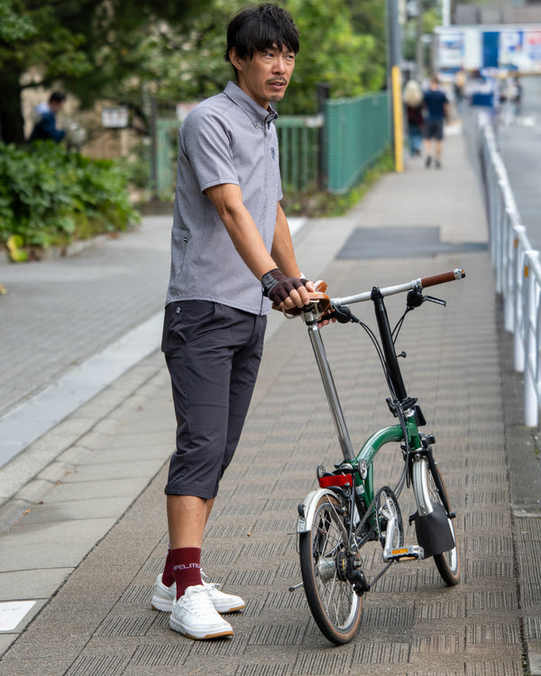 gingham shirt jersey