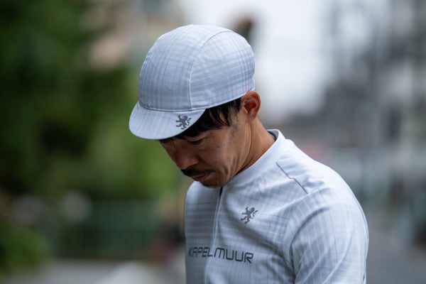 サイクルキャップ　タータンチェック