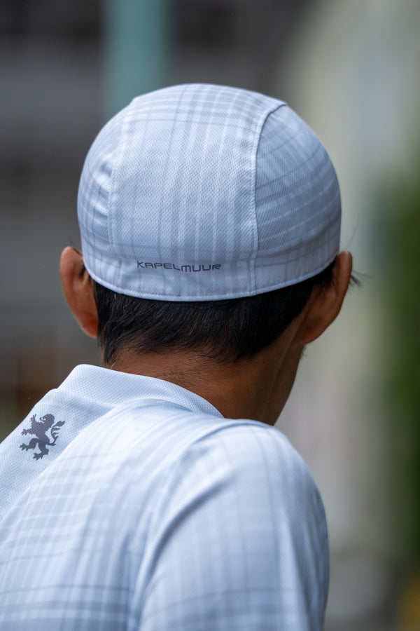 サイクルキャップ　タータンチェック