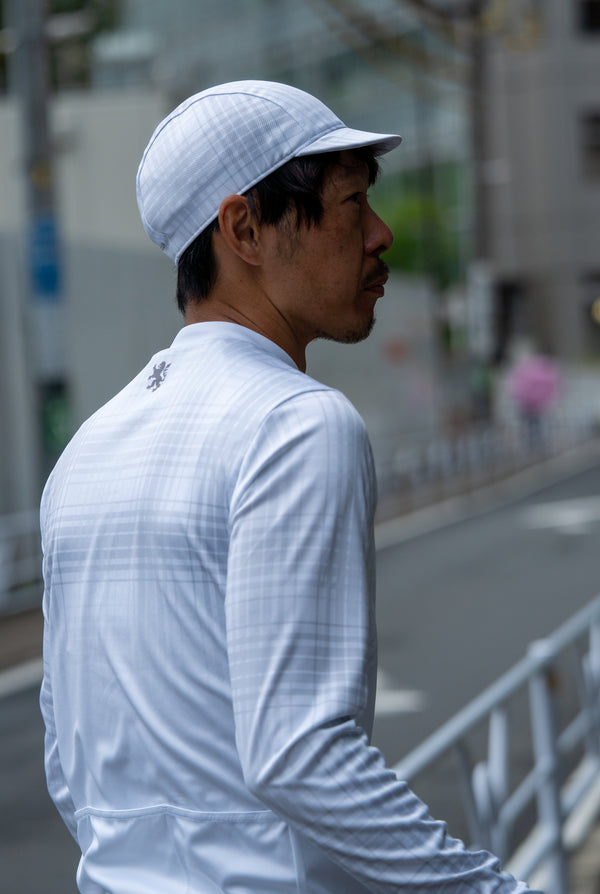 サイクルキャップ　タータンチェック