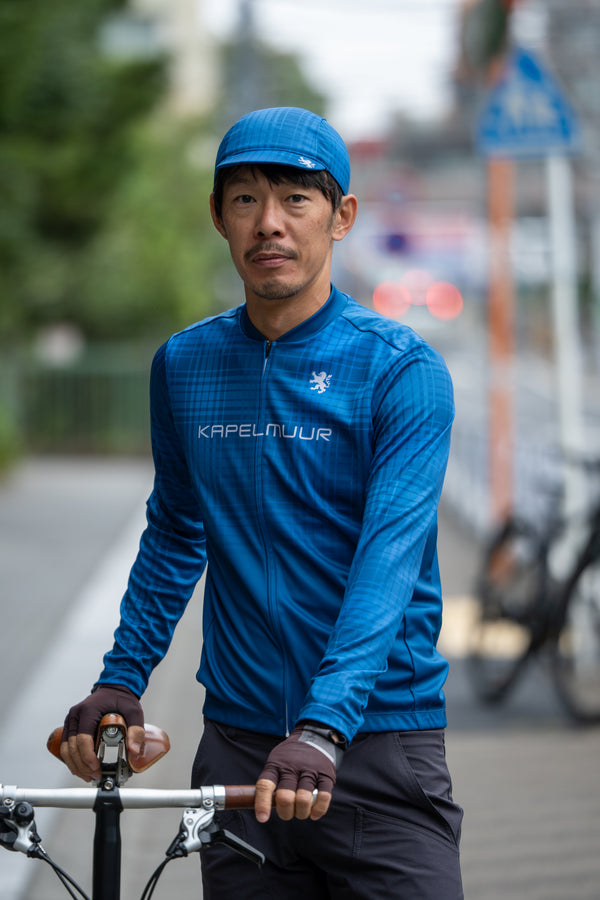 サイクルキャップ　タータンチェック