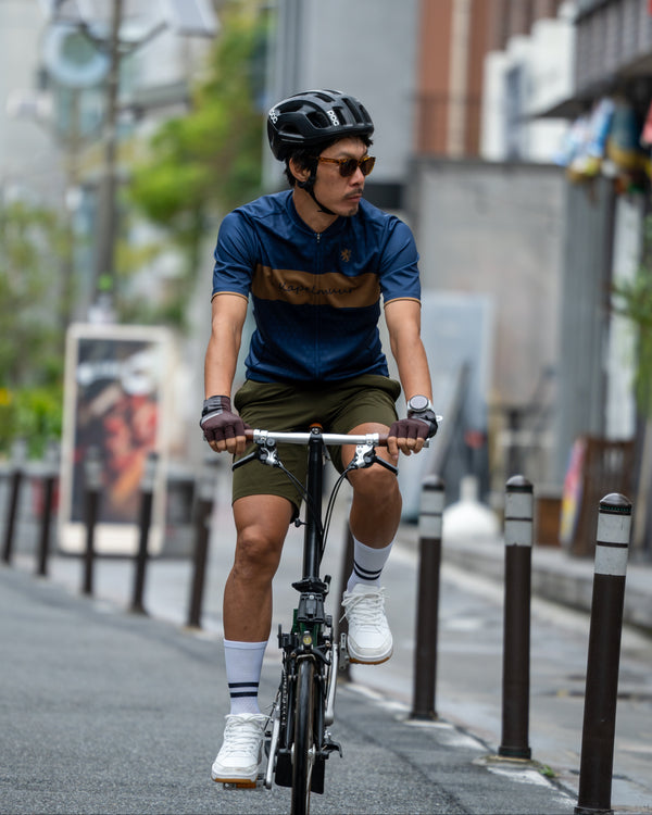 Printed short-sleeved jersey in lion check