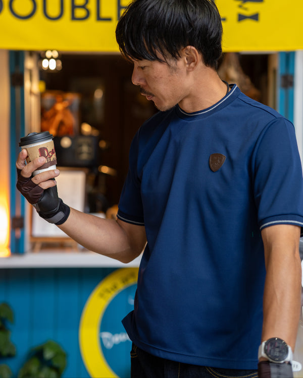 カノコ地Tシャツシングルリブ