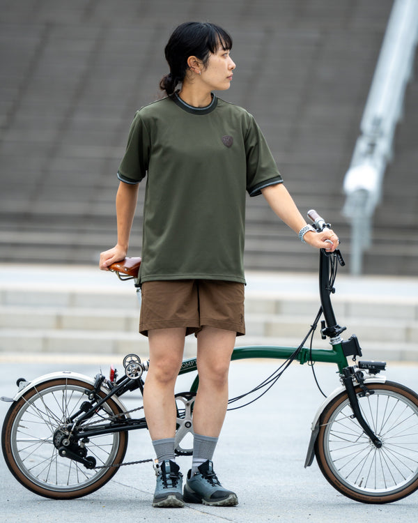 カノコ地Tシャツシングルリブ