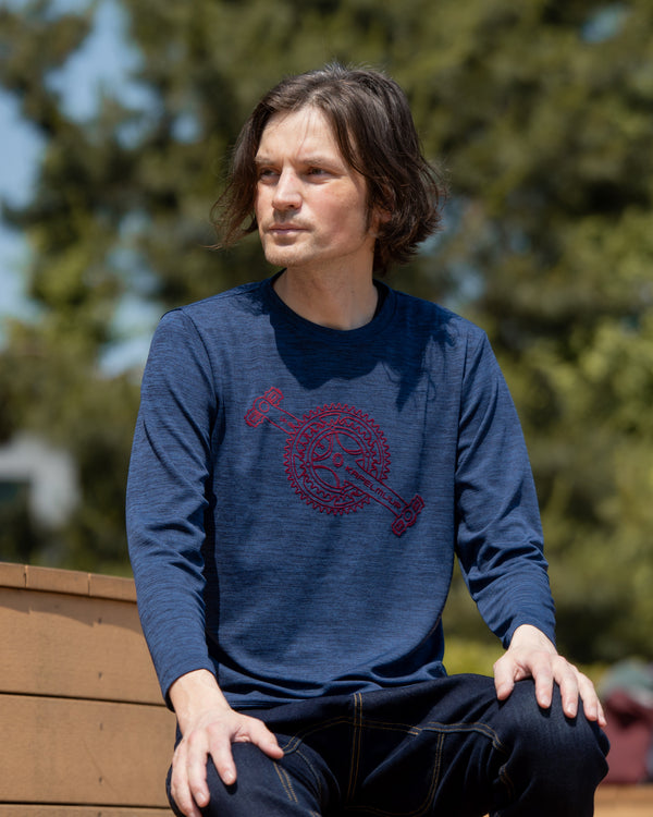 Long-sleeve dry fit T-shirt Crankset