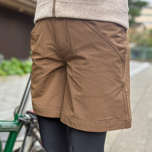 Ladies nylon stretch shorts