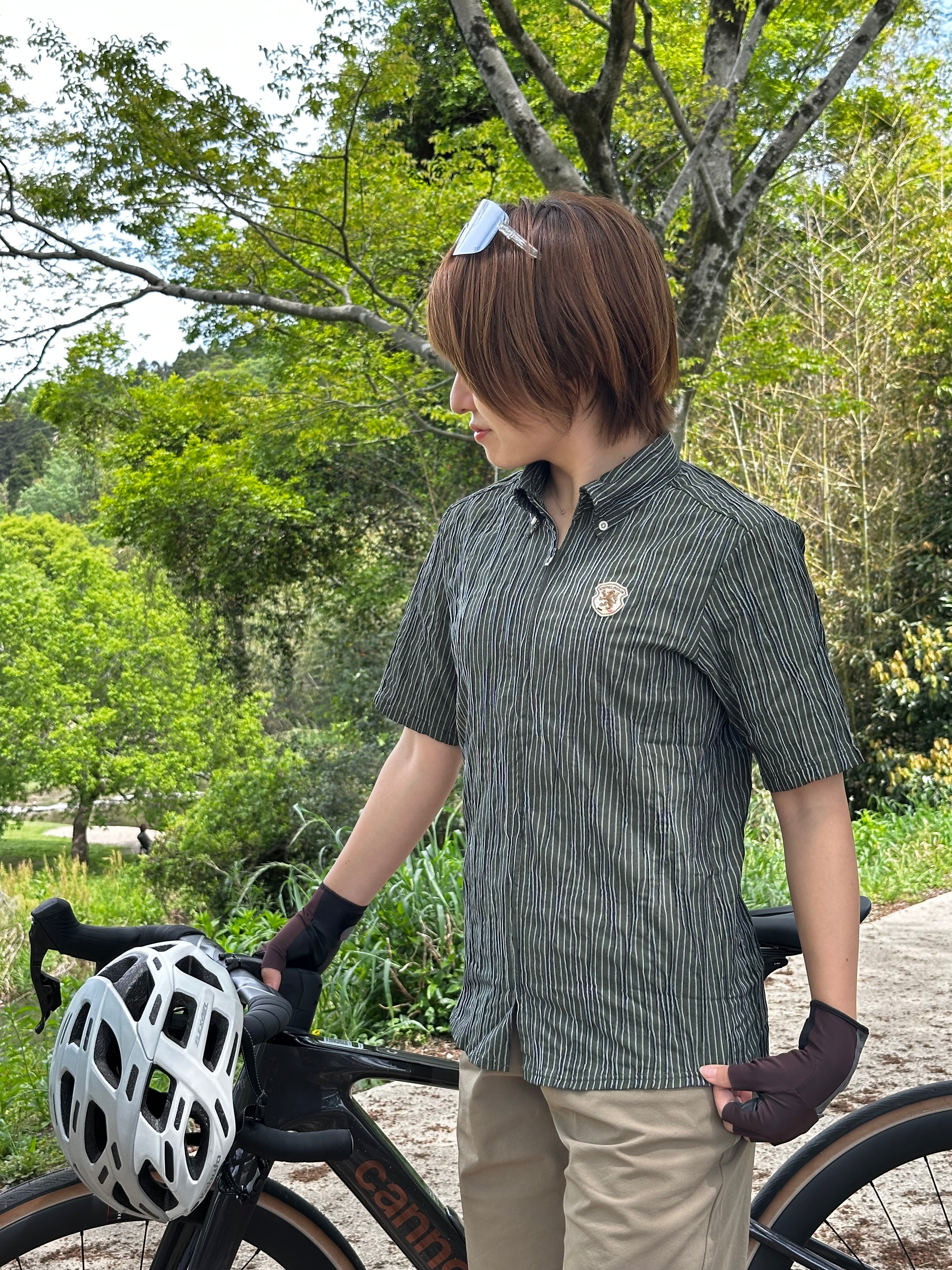 ランダムストライプシャツジャージ – カペルミュール公式ショップ