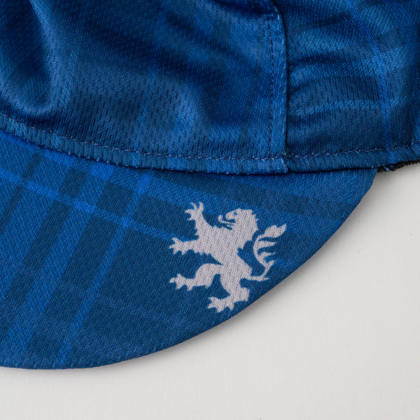 サイクルキャップ　タータンチェック