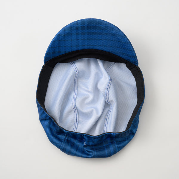 サイクルキャップ　タータンチェック