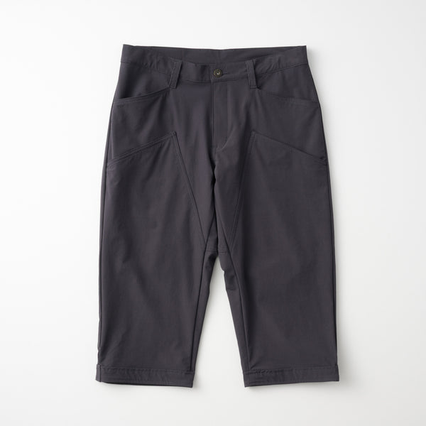 裾ベルト付クロップドパンツ2 膝上ポケット