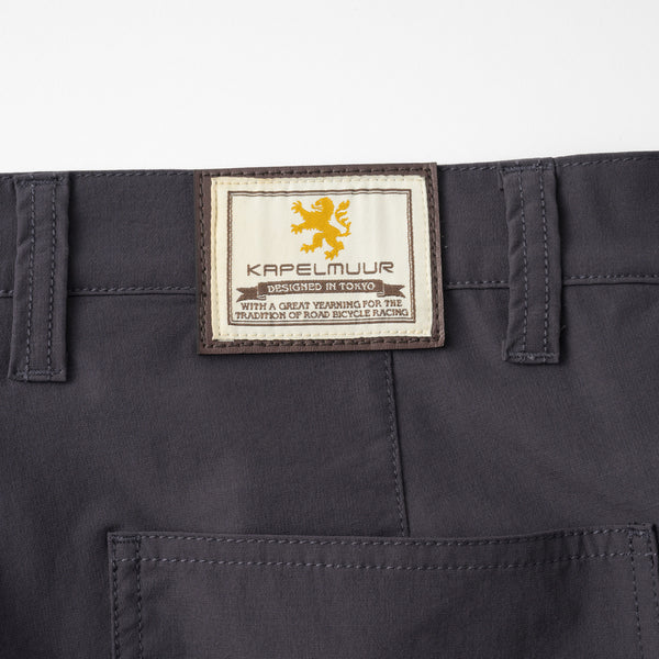 裾ベルト付クロップドパンツ2 膝上ポケット