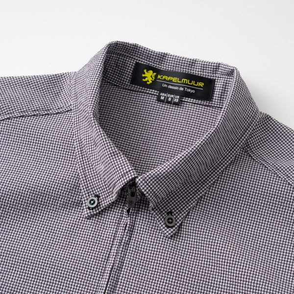 gingham shirt jersey