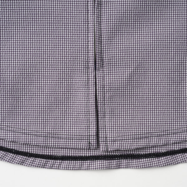 gingham shirt jersey