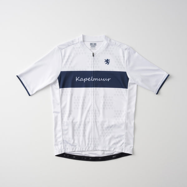 Printed short-sleeved jersey in lion check