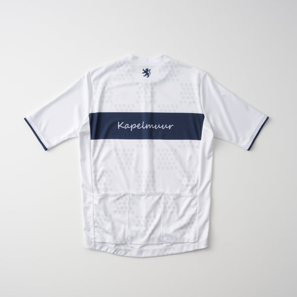 Printed short-sleeved jersey in lion check