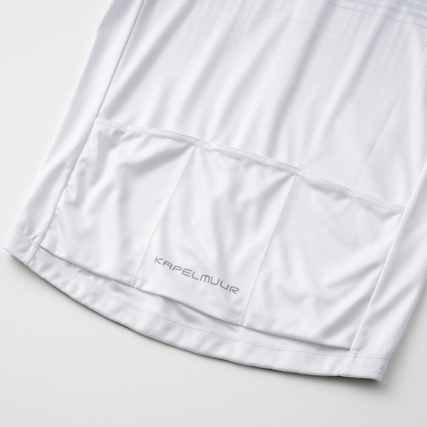 Printed short-sleeved tartan jersey