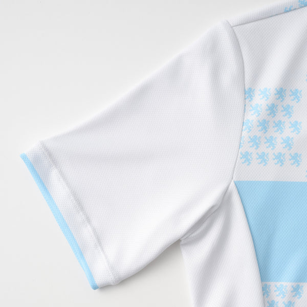 Women's Printed Short Sleeve Jersey Lion Check