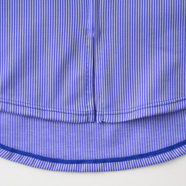 Short sleeve shirt jersey striped navy x black