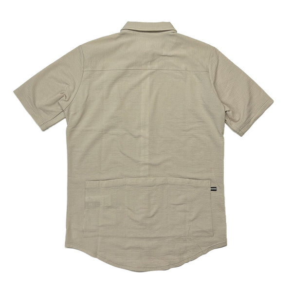 Short sleeve shirt jersey striped navy x black