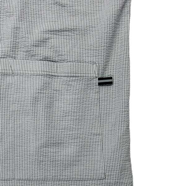 Short sleeve shirt jersey striped navy x black