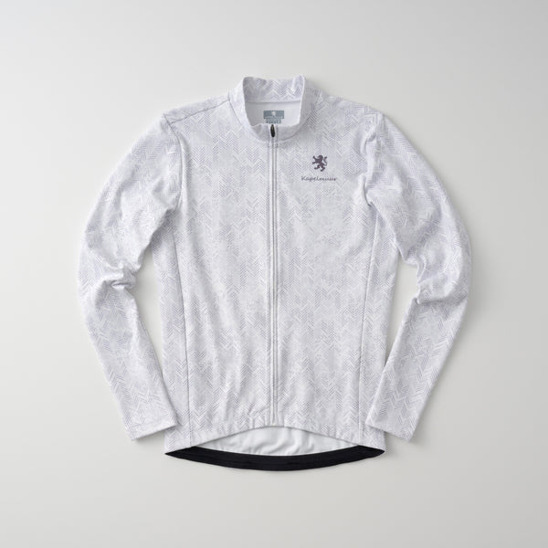 Warm Jersey Faded herringbone