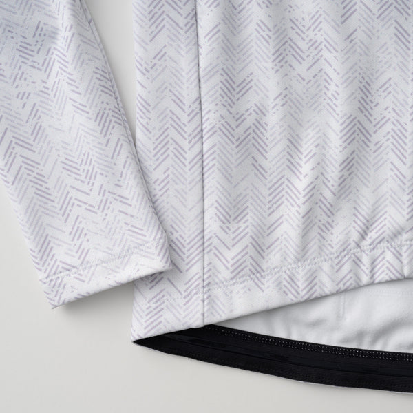 Warm Jersey Faded herringbone