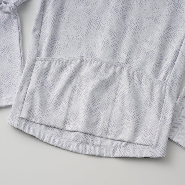 Warm Jersey Faded herringbone