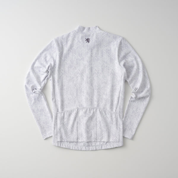 Warm Jersey Faded herringbone