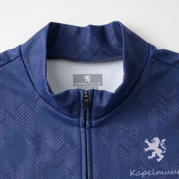 Warm Jersey Faded herringbone