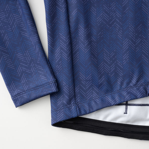 Warm Jersey Faded herringbone