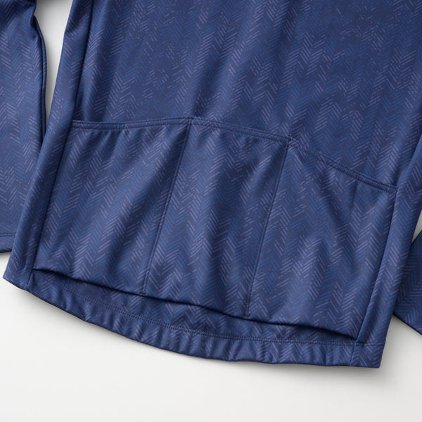 Warm Jersey Faded herringbone