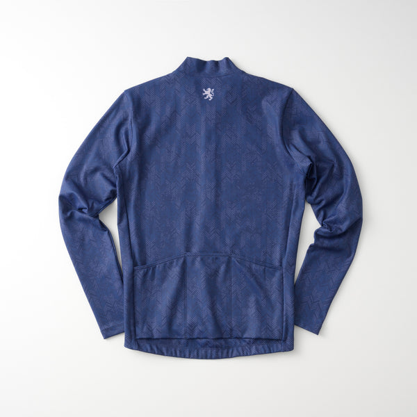 Warm Jersey Faded herringbone